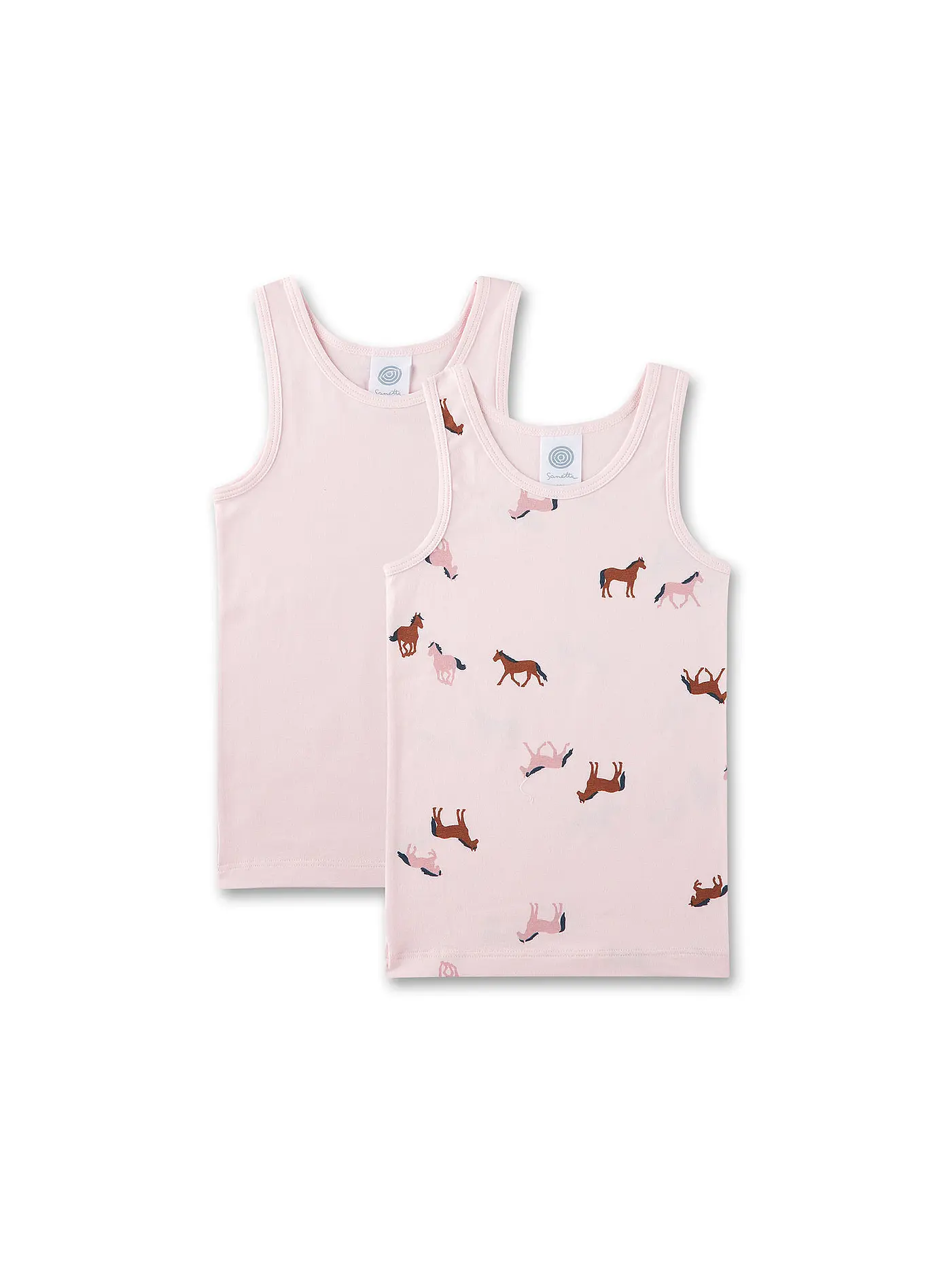 SANETTA | Mädchen Top 2er Pkg. rosa | 
